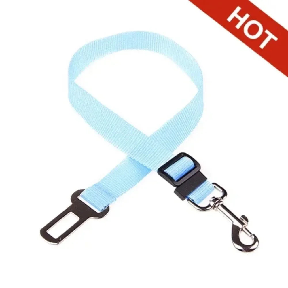 Ceinture de sécurité voiture pour chien & chat – Laisse de voiture réglable, clip universel
