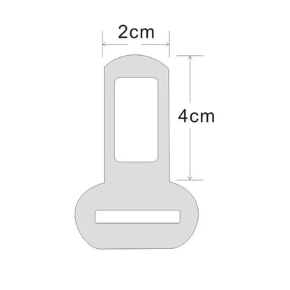 Ceinture de sécurité voiture pour chien & chat – Laisse de voiture réglable, clip universel