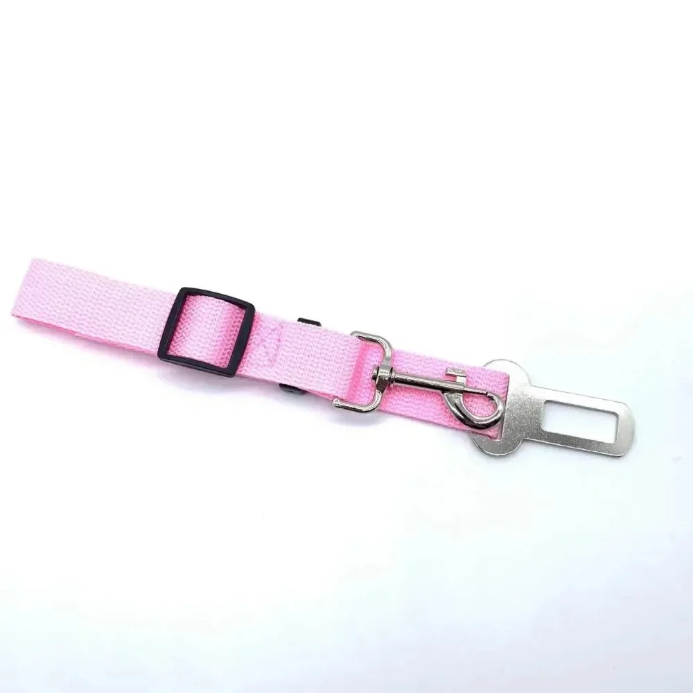 Ceinture de sécurité voiture pour chien & chat – Laisse de voiture réglable, clip universel
