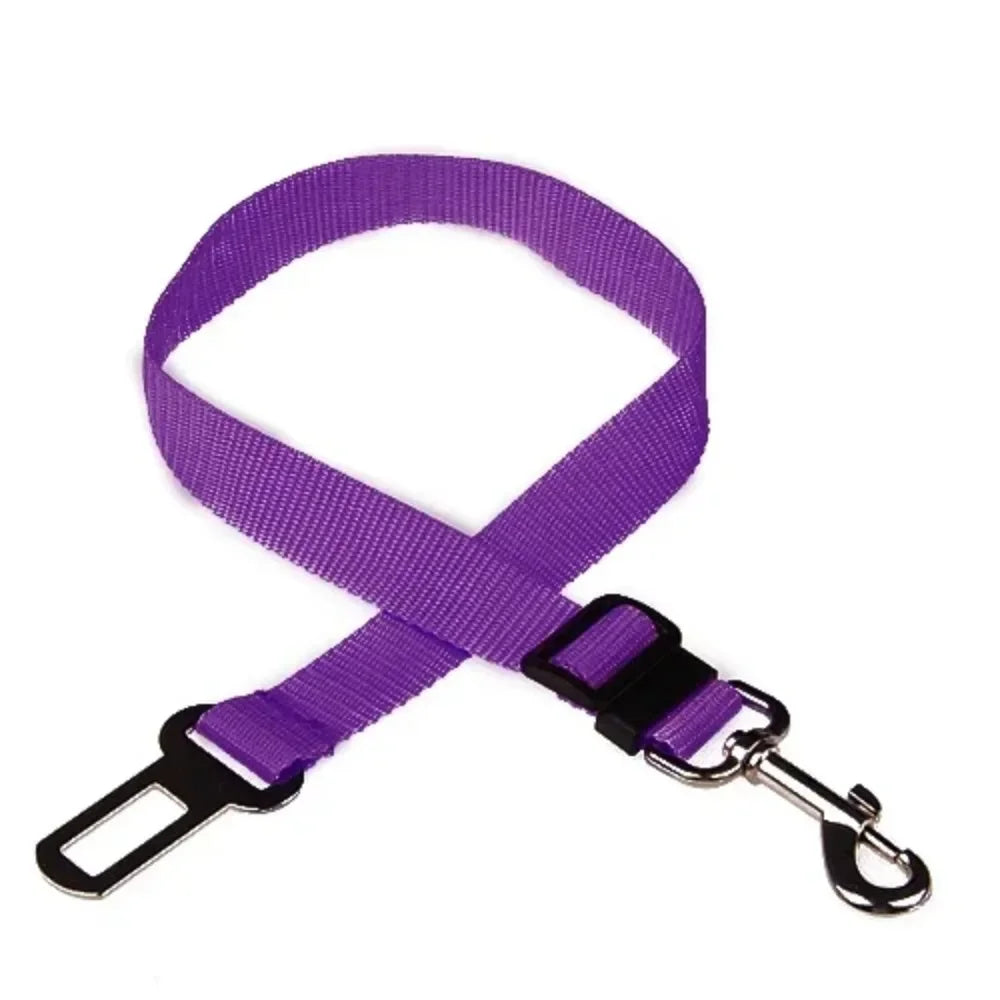 Ceinture de sécurité voiture pour chien & chat – Laisse de voiture réglable, clip universel