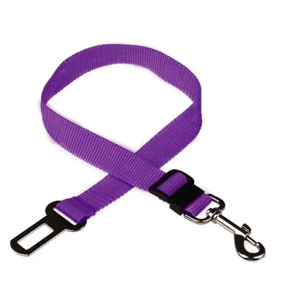 Ceinture de sécurité voiture pour chien & chat – Laisse de voiture réglable, clip universel