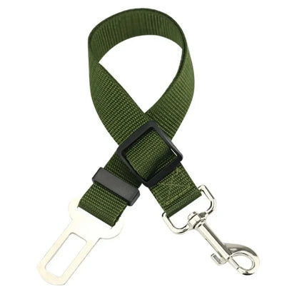 Ceinture de sécurité voiture pour chien & chat – Laisse de voiture réglable, clip universel