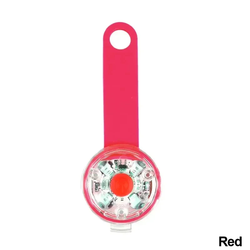 Balise lumineuse LED pour collier – Sécurité de nuit pour chien, étanche & rechargeable USB